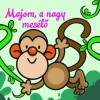 Majom, a nagy mes&eacute;lő - &Aacute;llati kalandok - Szivacsk&ouml;nyv