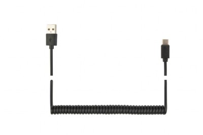 CABLU alimentare si date GEMBIRD, pt. smartphone, USB 2.0 (T) la USB 2.0 Type-C (T), 1.8m, spiralat, negru, &amp;quot;CC-USB2C-AMCM-6&amp;quot; (timbru verde 0.08 lei) foto