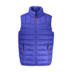 Vestă bărbați, cu 2 buzunare exterioare, logo, albastru deschis, S