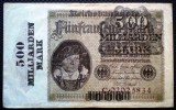 07. GERMANIA 500 MILIARDE MARCI MILLIARDEN MARK 15.03.1923 SR. 834