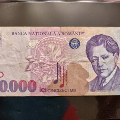 Bancnota 50.000 lei 1996 Romania