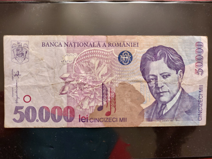 Bancnota 50.000 lei 1996 Romania