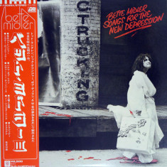 Vinil "Japan Press" Bette Midler ‎– Songs For The New Depression (VG+)
