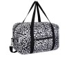 Geanta voiaj avion Narwey 40x20x25cm, Ryanair, Leopard Alb Negru, Pliabila, Usoara, 20L, RESIGILAT