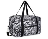 Geanta de voiaj Narwey 3201 Ryanair, 40 x 19 x 25 cm, leopard alb negru - RESIGILAT