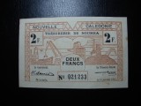 NOUA CALEDONIE / NOUMEEA 2 FRANCI 1942 SUPERBA