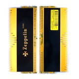 Memorie DDR Zeppelin DDR4 Gaming 16GB frecventa 2400 Mhz (kit 2x 8GB) dual channel kit, radiator, (retail) &quot;ZE-DDR4-16G2400-RD-GM-KIT&quot;