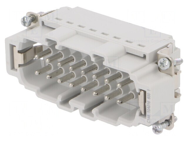 Conector HDC 16-PIN Tată 16 PE