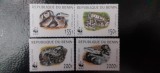 Benin-Fauna,wwf,reptile-serie completa ,nestampilate MNH (C1)