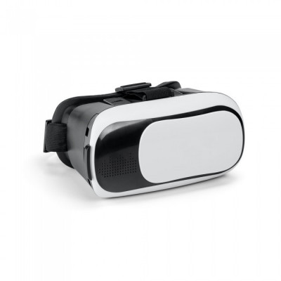 Ochelari VR, reglabili, pentru smartphone, plastic, alb, 200 x 130 x 110 mm foto