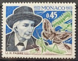 PC133 - Monaco 1973 Aniversari/ Jean Henri Fabre, serie MNH, 1v