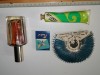 LOT 4 - PARFUM VECHI ROMANESC / SAMPON FANTEZIE / PREZERVATIVE PROTEX/ AGRAFE, Lemn, Oval