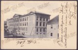 616 - ALBA-IULIA, High School, Litho, Romania - old postcard - used - 1907, Circulata, Printata