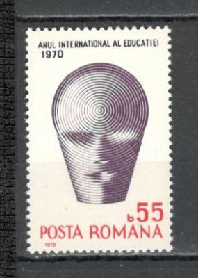 Romania.1970 Anul international al educatiei YR.476 foto