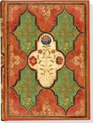 Floral Parchment Journal (Diary, Notebook) foto