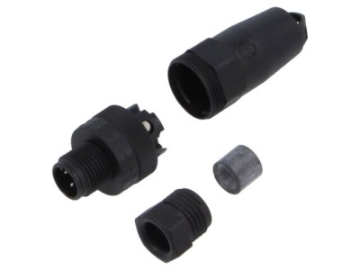 Conector M12 4 pini TELEMECANIQUE SENSORS pentru senzori foto