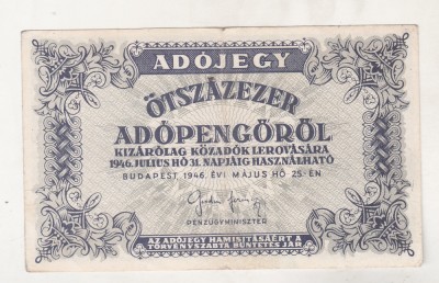 bnk bn Ungaria 500000 adopengo 1946 foto