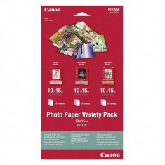 Consumabil Canon HARTIE VP-101 PHOTO VARIETY PACK 10X15CM foto