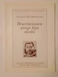 Aurelian Titu Dumitrescu - Deșertăciunea șterge fața morții (1996, Cartea Romaneasca) - Dediție/Autograf