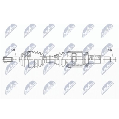 Planetara Ford Focus 2.0tdci 20, C=Max, Grand C-Max 2 2.0tdci 20, Transit Connect, Tourneo Connect 1.6tdci 20, Dreapta, CV Manuala, DV613B436KA foto