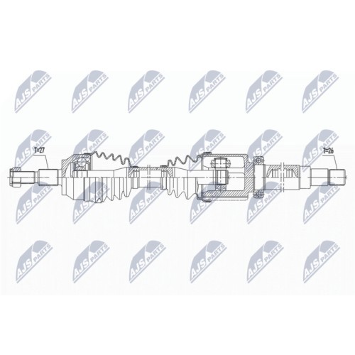 Planetara Ford Focus 2.0tdci 20, C=Max, Grand C-Max 2 2.0tdci 20, Transit Connect, Tourneo Connect 1.6tdci 20, Dreapta, CV Manuala, DV613B436KA