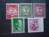 Germania Al Treilea Reich Lubeck Ocupatii Bohemia Hitler Lot 5 Marci -A666