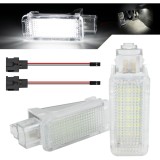 Set 2 lampi interior compatibile cu Audi A3 A6 C6 C7 A4 B5 B6 B7 B8 A5 R8 TT Q5 Q7 Q3 A1 A8 S3, WV For VW Golf 4/5/6, Scirocco 09-up For VW Tiguan 08-