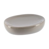 Săpuniera Ceramică Ovala Lucioasa &ndash; Greige