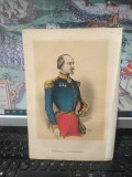 General Canrobert, Fran&ccedil;ois Marcellin Certain de Canrobert, 1854, general de divizie, Comandant al forțelor franceze din Crimeea, cromolitografie, 181