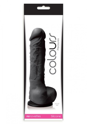 Dildo cu ventuza - COLOURS PLEASURES - 18 cm foto