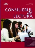 Consilierul de lectura nr. 1/2016 - Editura Grupul Art