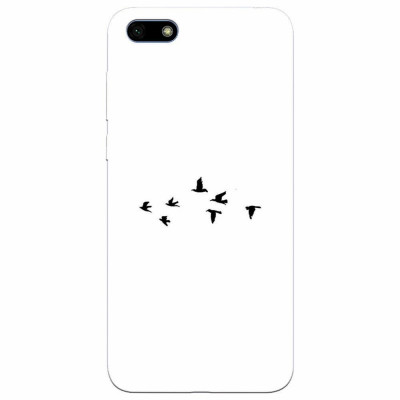 Husa silicon pentru Huawei Y5 2018, Birds foto