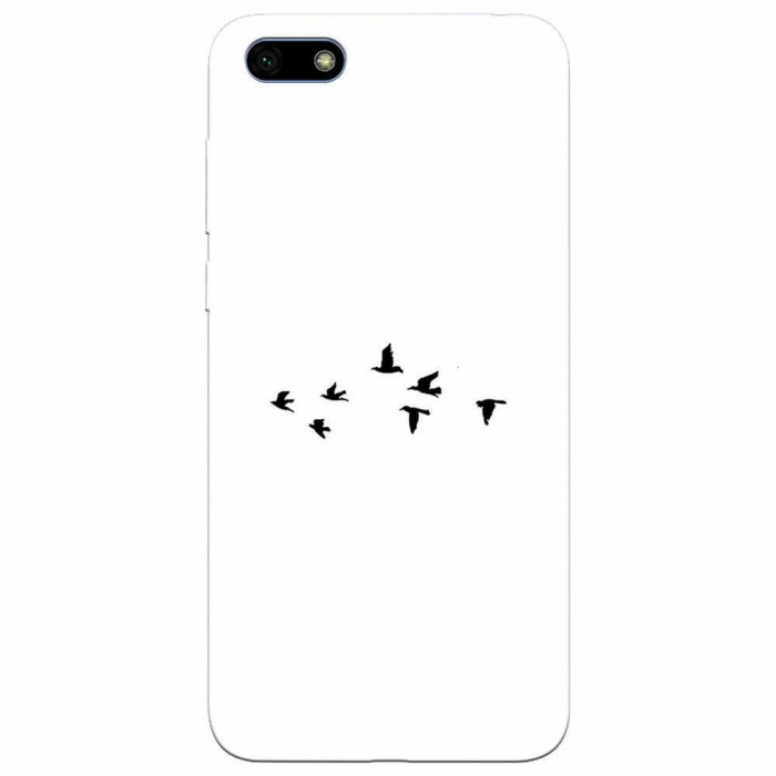 Husa silicon pentru Huawei Y5 2018, Birds