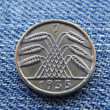 1q - 5 ReichsPfennig 1935 J Germania / pfennig, Europa