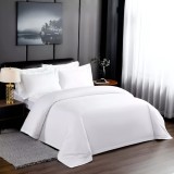 Lenjerie pat percalle 80% bumbac - doua persoane horeca line