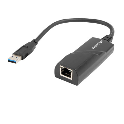 Adaptor LAN USB 3.0 , Lanberg 41870, Gigabit Ethernet foto