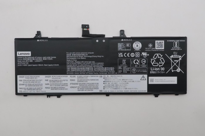 Baterie Laptop, Lenovo, Yoga Slim 7 14IRP8 Type 83A4, 5B11J63623, 4ICP5/42/120, L22M4PF1, 15.52V, 4124mAh, 65Wh