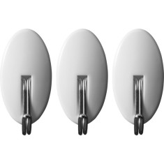 Set 3 cuiere autoadezive capacitate de sustinere 800 g VOREL