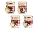 Cumpara ieftin Set 4 candele parfumate Christmas 6.5x8 cm