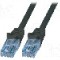 Cablu patch cord, Cat 6a, lungime 3m, U/UTP, LOGILINK - CP3063U
