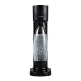 Aparat Sifon Sodastream Gaia Black + Butelie CO2 Quick Connect, 1 Sticla 1L, Apa Carbonatata, Fara BPA