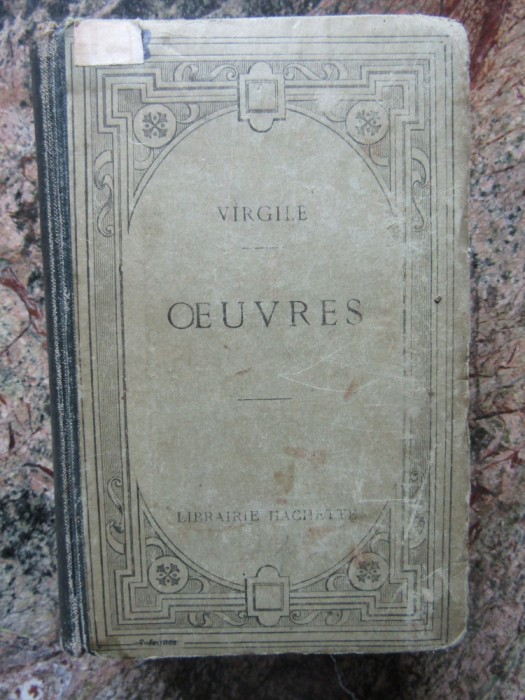 Oeuvres de Virgil, texte latin. L&#039;Eneide- Paul Lejay