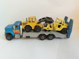 bnk jc Majorette 3032 GMC BRIGADIER TRANSPORT PLATEAU