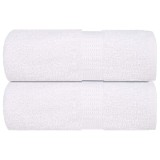 Cumpara ieftin Lavete de baie, FROGN, 2 buc., alb, 15x21 cm, 360 g/m&sup2;