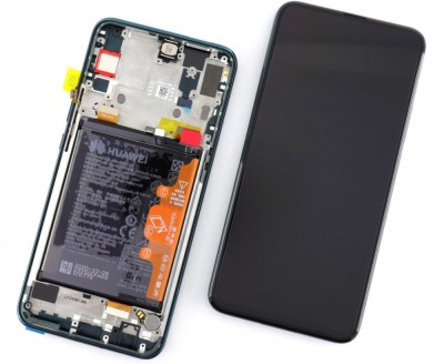 Display Huawei P Smart Z Display Service Pack Green Verde foto