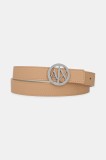 Armani Exchange curea cu două fețe culoarea maro, 941118 0A877