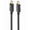 CABLU video GEMBIRD, adaptor DisplayPort (T) la HDMI (T), 1m,negru, &quot;CC-DP-HDMI-1M&quot;