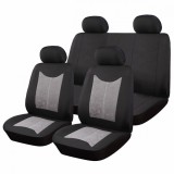 Cumpara ieftin Huse scaune auto Sueden-Polyester, pentru bancheta rabatabila, 9 buc, RoGroup