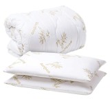Cumpara ieftin Set Pilota Calduroasa 200x220 +2 Perne Memory Bambo 40x70 Cm