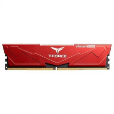 Memorie RAM TeamGroup T-Force Vulcan, DDR5, 32GB, 6000MHz, CL38, 1.3V (Rosu)